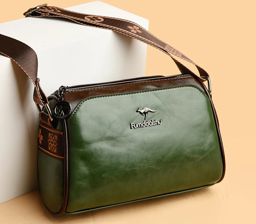 Majestic Leather Handbag Majestic Leather Handbag Blue Wolf Store
