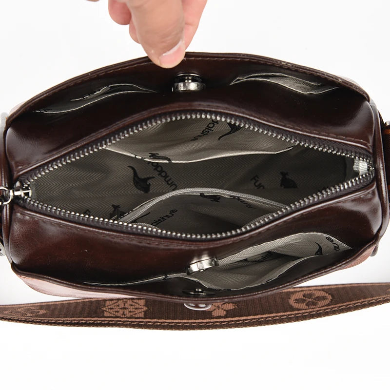 Majestic Leather Handbag Majestic Leather Handbag Blue Wolf Store