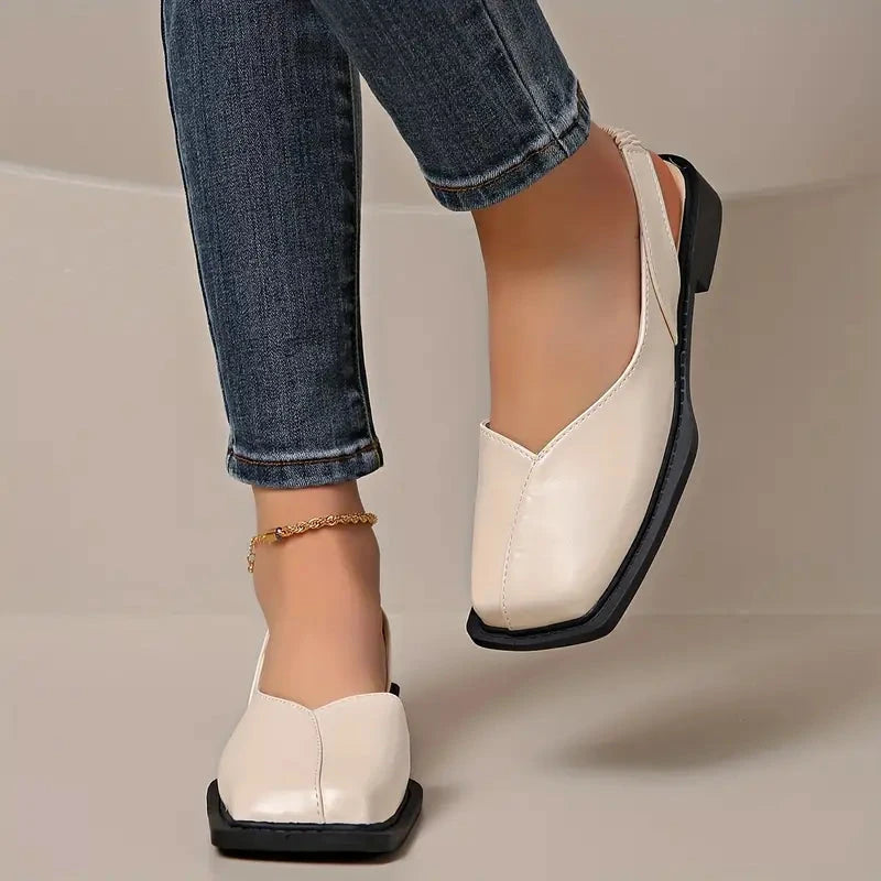 MARY JANES Leather Slip-On Flats MARY JANES Leather Slip-On Flats Blue Wolf Store