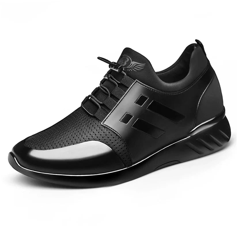 Matteo Luxury Leather Men's Sneakers Matteo Luxury Leather Men's Sneakers Blue Wolf Store