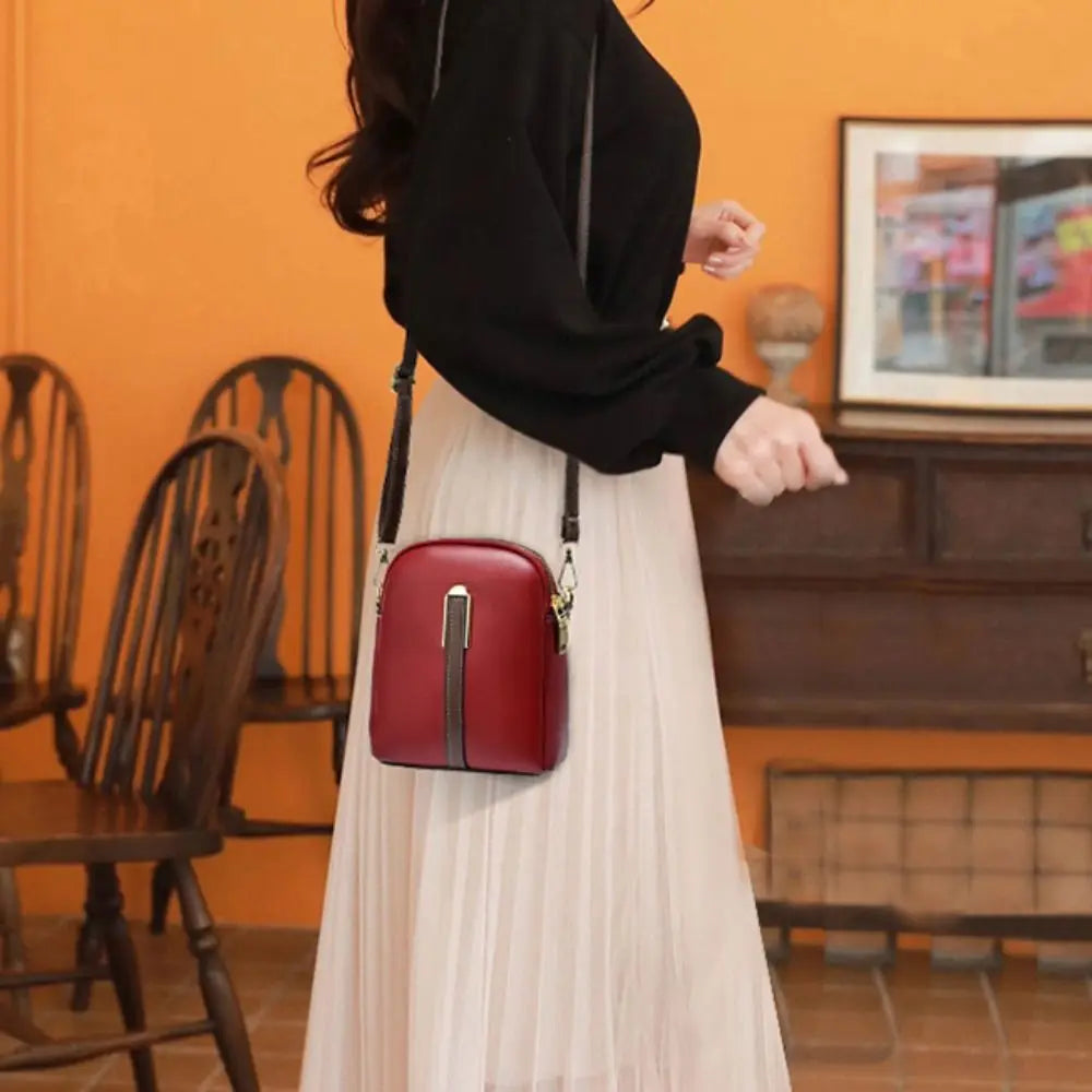 Maya Leather Crossbody Bag Maya Leather Crossbody Bag Blue Wolf Store