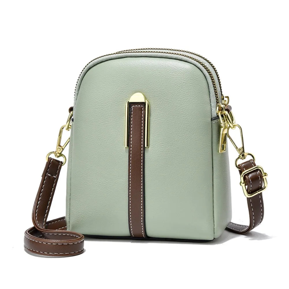 Maya Leather Crossbody Bag Maya Leather Crossbody Bag Blue Wolf Store Green