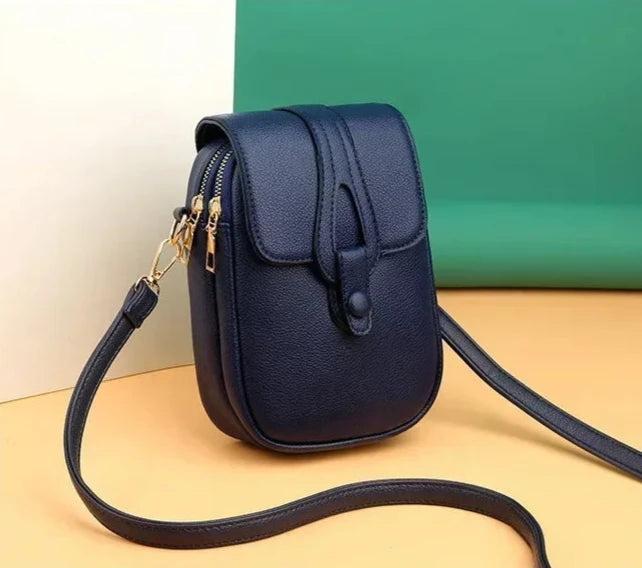 Maytê Retro Leather Women's Bag Maytê Retro Leather Women's Bag Blue Wolf Store