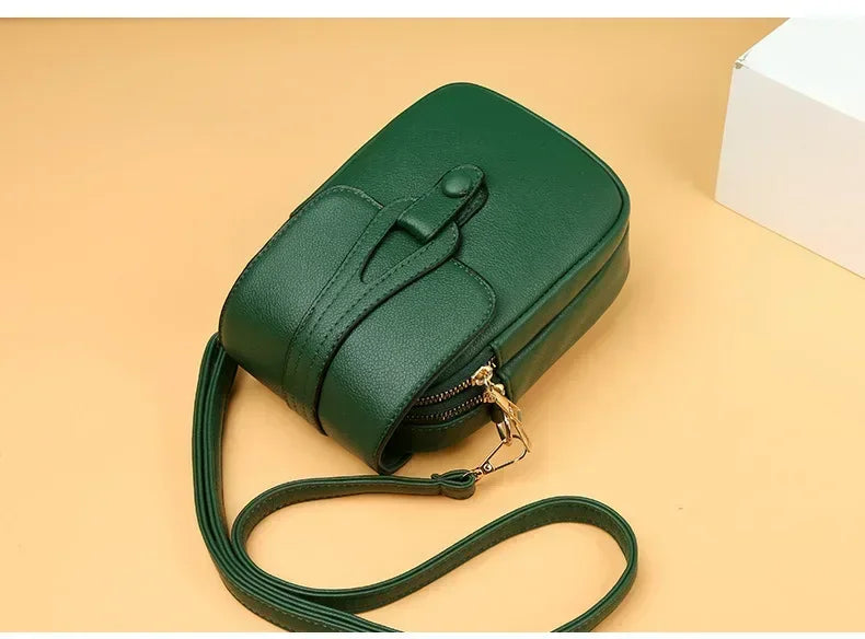Maytê Retro Leather Women's Bag Maytê Retro Leather Women's Bag Blue Wolf Store