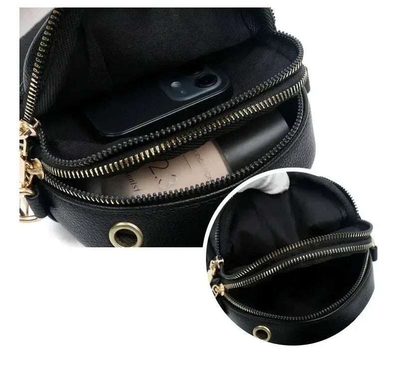 Maytê Retro Leather Women's Bag Maytê Retro Leather Women's Bag Blue Wolf Store
