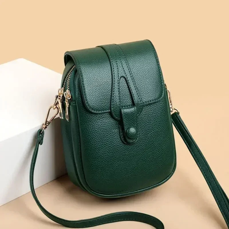 Maytê Retro Leather Women's Bag Maytê Retro Leather Women's Bag Blue Wolf Store Green