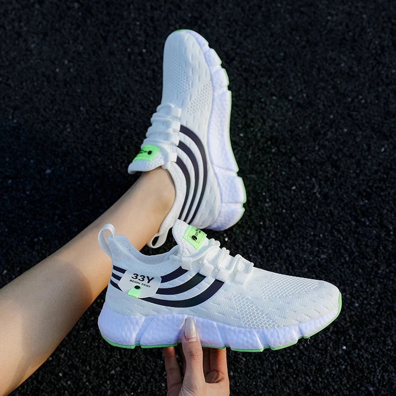 Men Casual Sneakers Summer Breathable Sport Shoes Lightweight Outdoor Mesh Running Shoes Athletic Jogging Tenis Walking Shoes Blue Wolf Store