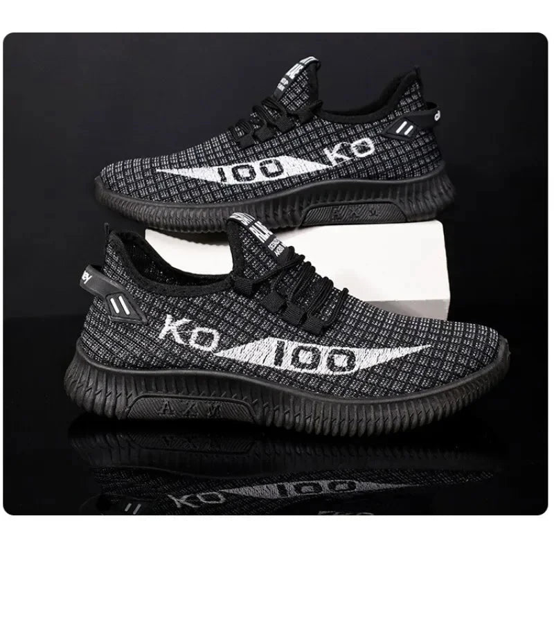 Men's Breathable Mesh Sneakers AeroMax Blue Wolf Store