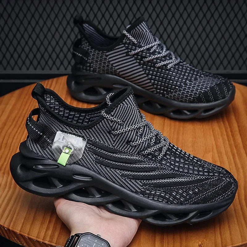 Men's Breathable Sneakers BreezeSport Men's Breathable Sneakers BreezeSport Blue Wolf Store