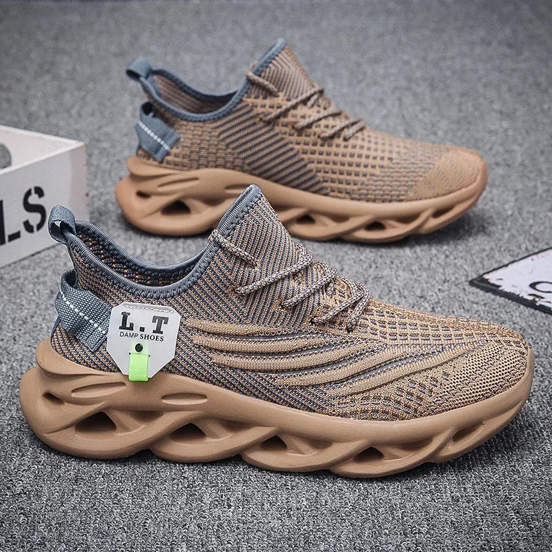 Men's Breathable Sneakers BreezeSport Men's Breathable Sneakers BreezeSport Blue Wolf Store