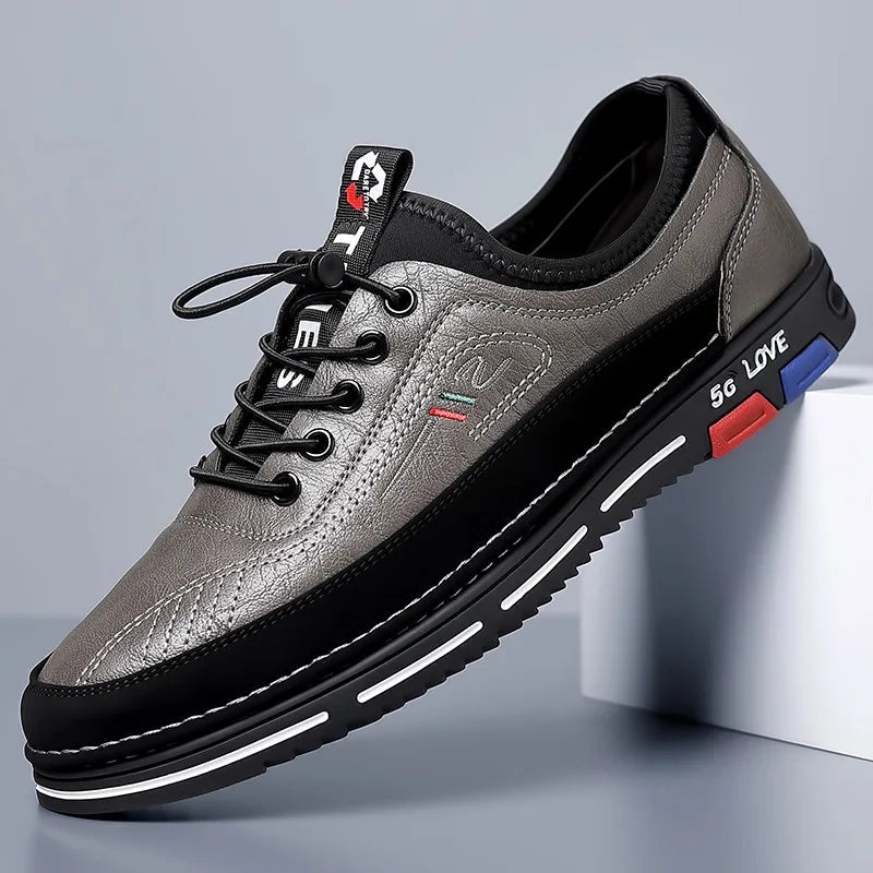 Men's Casual Comfortable Leather Shoes Men's Casual Comfortable Leather Shoes Blue Wolf Store
