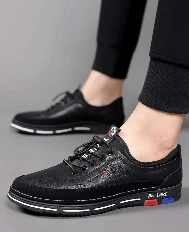 Men's Casual Comfortable Leather Shoes Men's Casual Comfortable Leather Shoes Blue Wolf Store