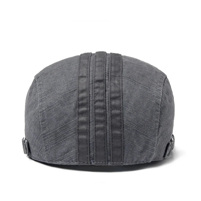 Men's Fashion Embroidered Beret Men's Fashion Embroidered Beret Blue Wolf Store