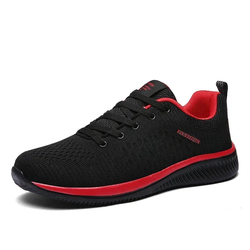 Men's Fusion Comfort Sneakers Men's Fusion Comfort Sneakers Blue Wolf Store Black-Red UK 7 / US 9