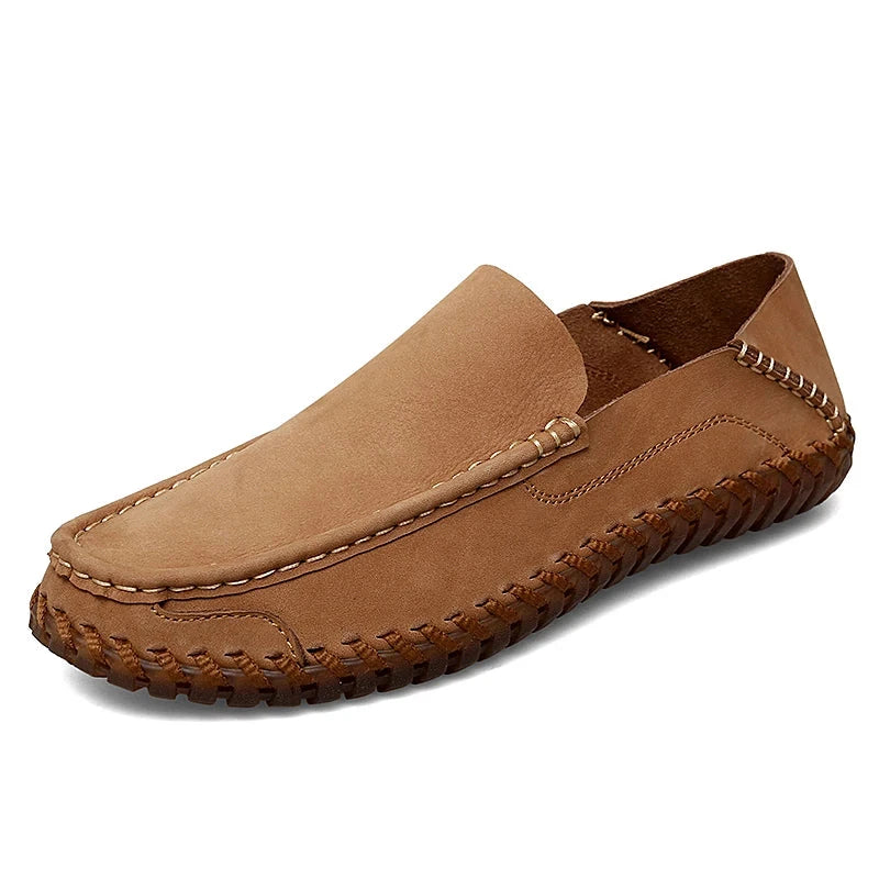 Men’s Leather Moccasins – Benedict Velaro Men’s Leather Moccasins – Benedict Velaro Blue Wolf Store Light Brown US 6.5 / UK-AU 6 / EU 38