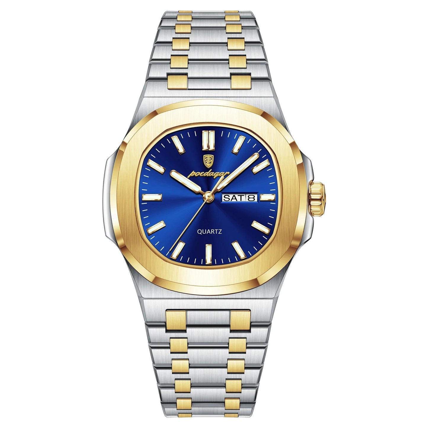 Men's Luxury Watch Regent Chrono Men's Luxury Watch Regent Chrono Blue Wolf Store Gold Blue