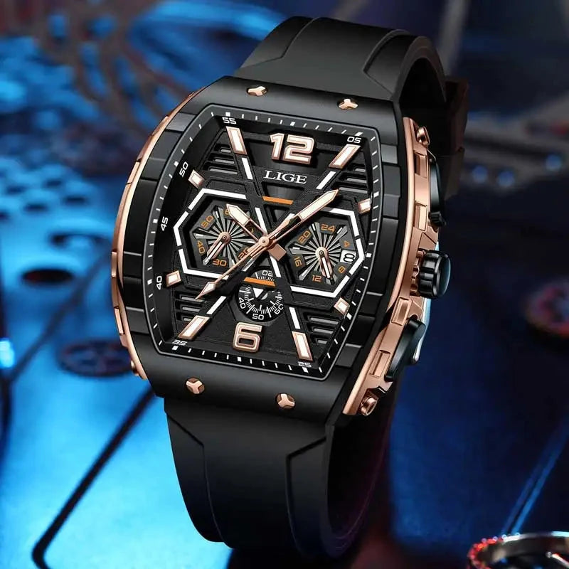 Men's Quartz Performance Watch Men's Quartz Performance Watch Blue Wolf Store
