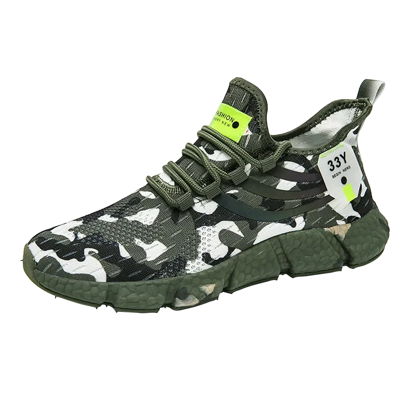 Men's Urban Strike Sneakers Men's Urban Strike Sneakers Blue Wolf Store Camouflage II US 4.5 / UK-AU 3.5 / EU 36