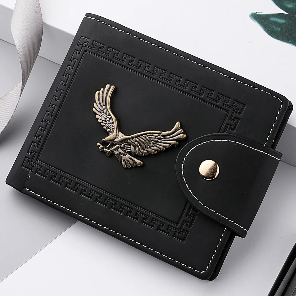 Men's Wallet Imperial Eagle Men's Wallet Imperial Eagle Blue Wolf Store Black