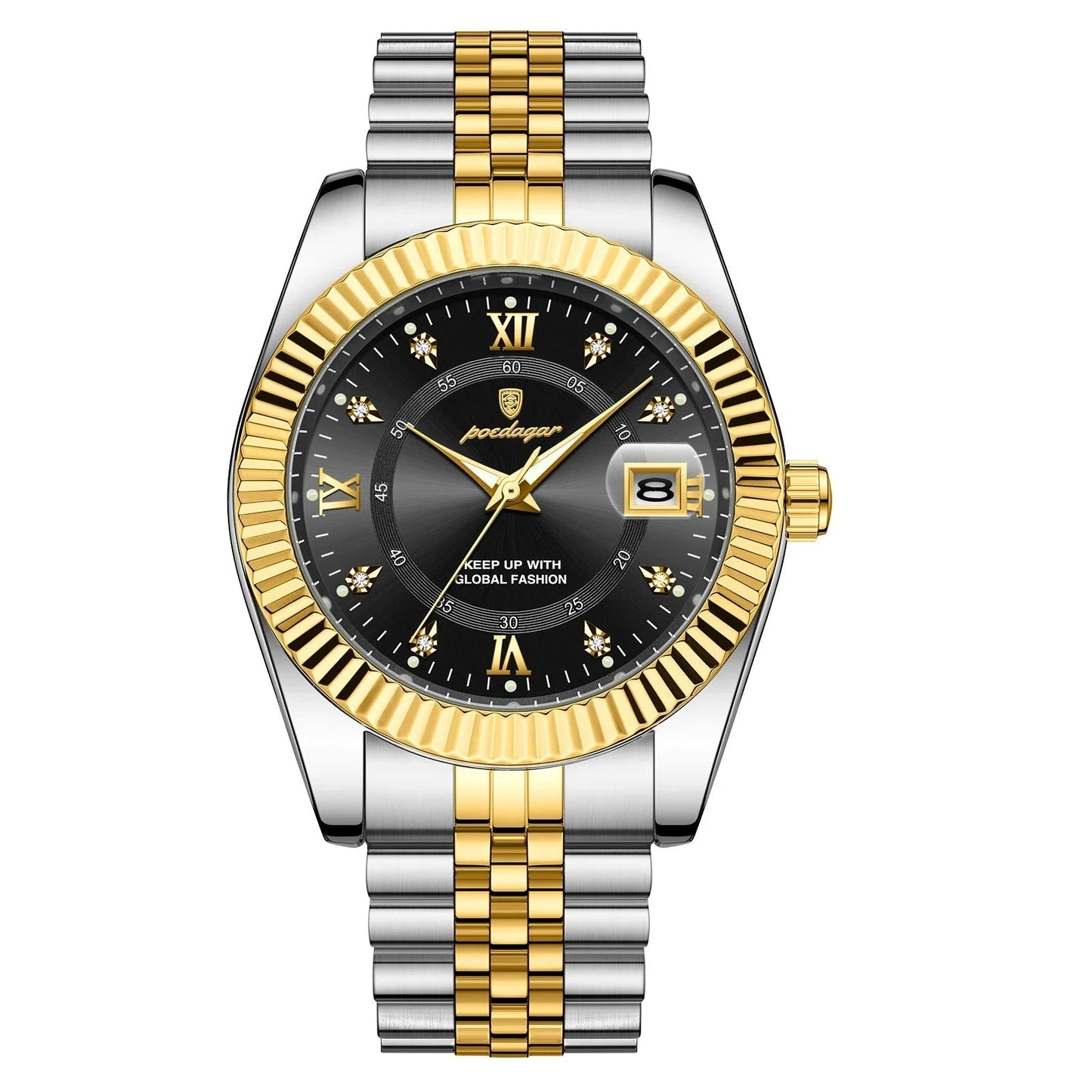 Men's Watch Imperium Lux Men's Watch Imperium Lux Blue Wolf Store Gold Black