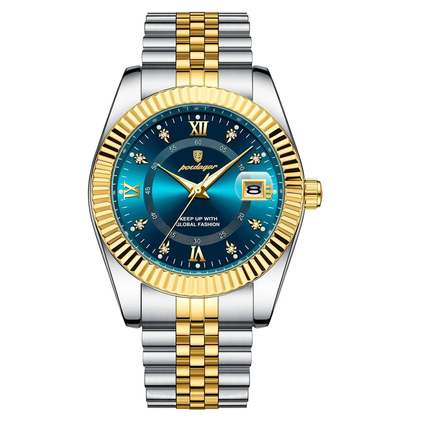 Men's Watch Imperium Lux Men's Watch Imperium Lux Blue Wolf Store Gold Blue