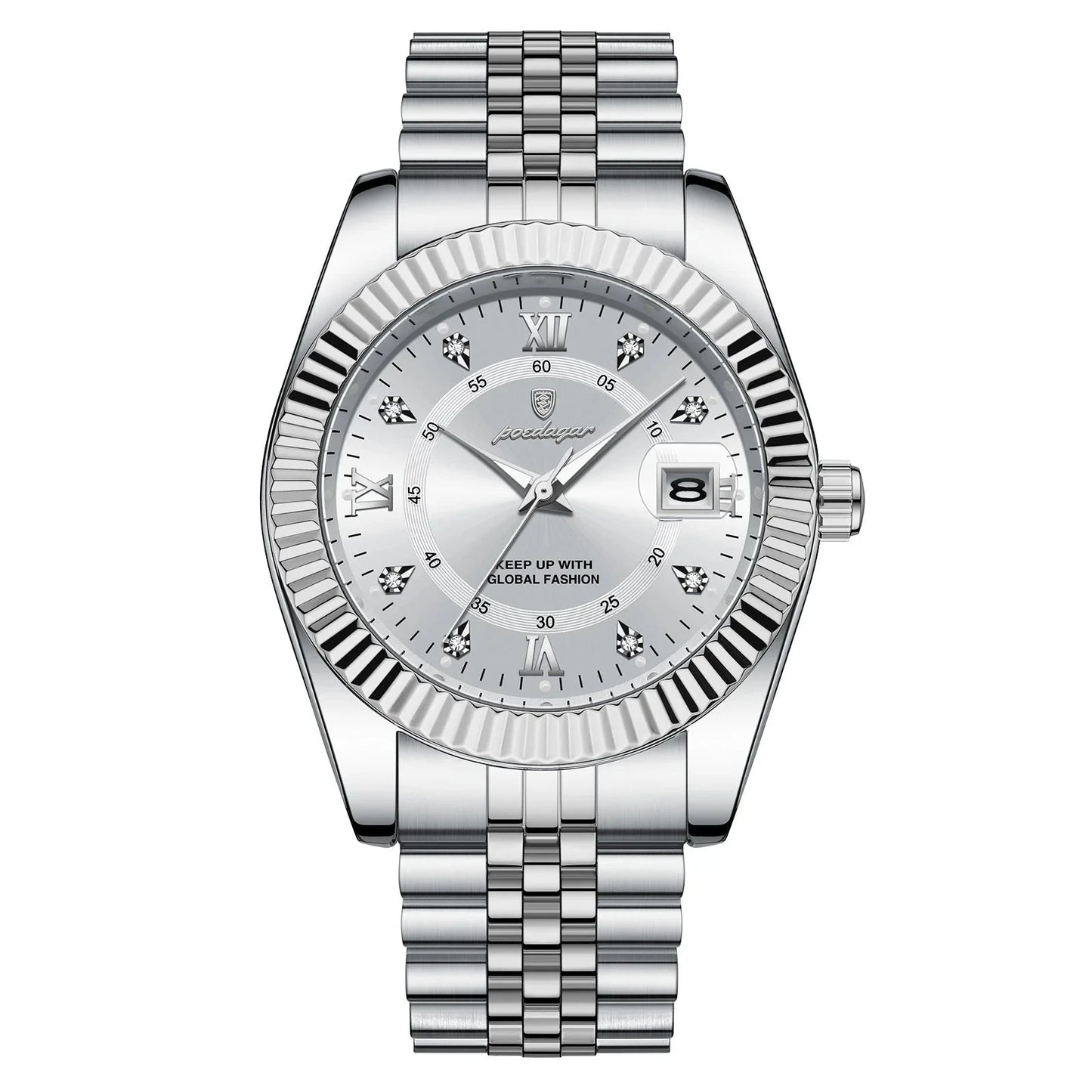 Men's Watch Imperium Lux Men's Watch Imperium Lux Blue Wolf Store Silver White