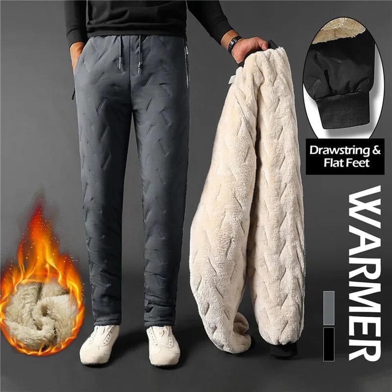 Men's Winter Pants with Velvet Lining Men's Winter Pants with Velvet Lining Blue Wolf Store