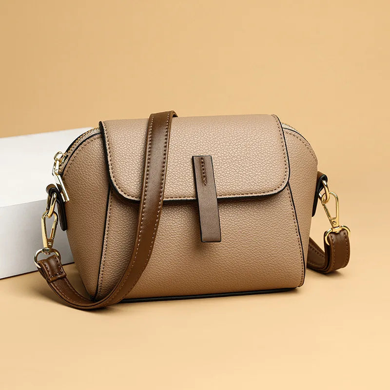 Millena Leather Shoulder Bag Millena Leather Shoulder Bag Blue Wolf Store