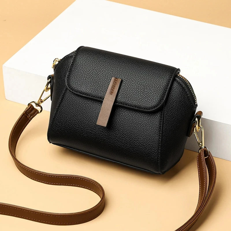 Millena Leather Shoulder Bag Millena Leather Shoulder Bag Blue Wolf Store