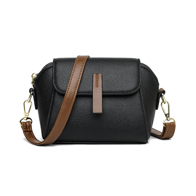 Millena Leather Shoulder Bag Millena Leather Shoulder Bag Blue Wolf Store
