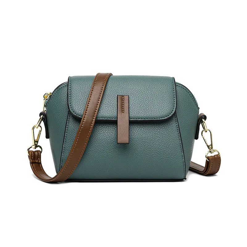 Millena Leather Shoulder Bag Millena Leather Shoulder Bag Blue Wolf Store