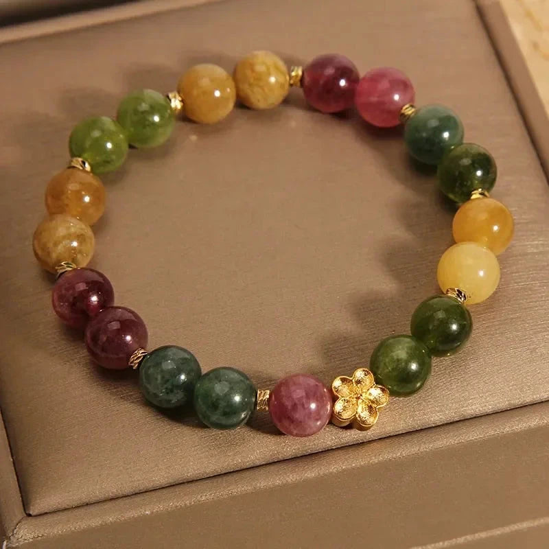 Mystic Earth – Multicolor Gemstone Bracelet for Women Mystic Earth – Multicolor Gemstone Bracelet for Women Blue Wolf Store