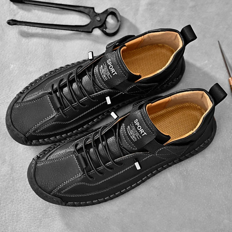 Noble Style Leather Men's Shoes Noble Style Leather Men's Shoes Blue Wolf Store