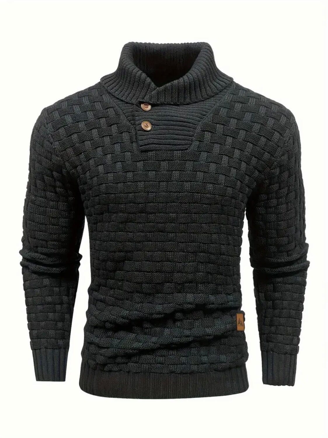 Nordic Elegance Knitted Men's Sweater Nordic Elegance Knitted Men's Sweater Blue Wolf Store