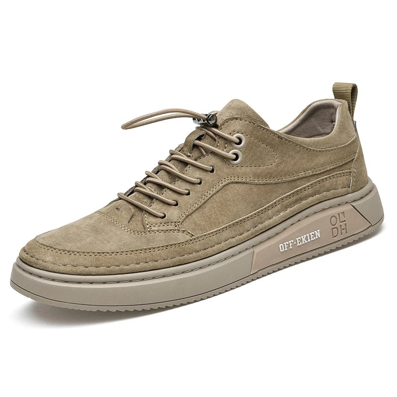 OFF Ekien Leather Shoe OFF Ekien Leather Shoe Blue Wolf Store