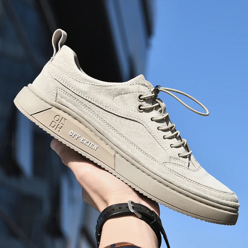 OFF Ekien Leather Shoe OFF Ekien Leather Shoe Blue Wolf Store