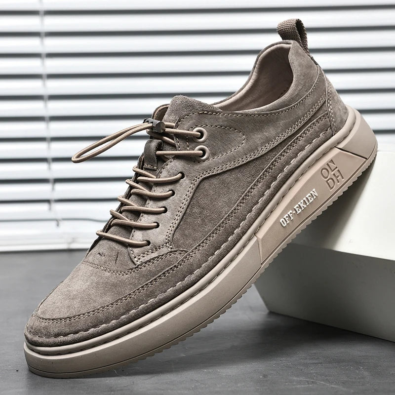 OFF Ekien Leather Shoe OFF Ekien Leather Shoe Blue Wolf Store