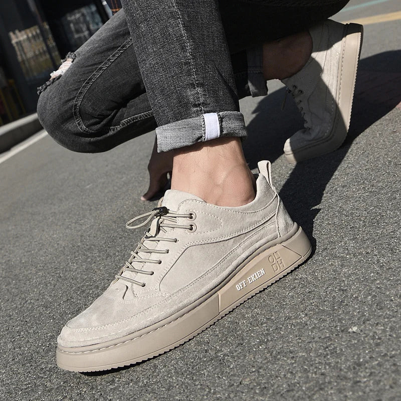 OFF Ekien Leather Shoe OFF Ekien Leather Shoe Blue Wolf Store