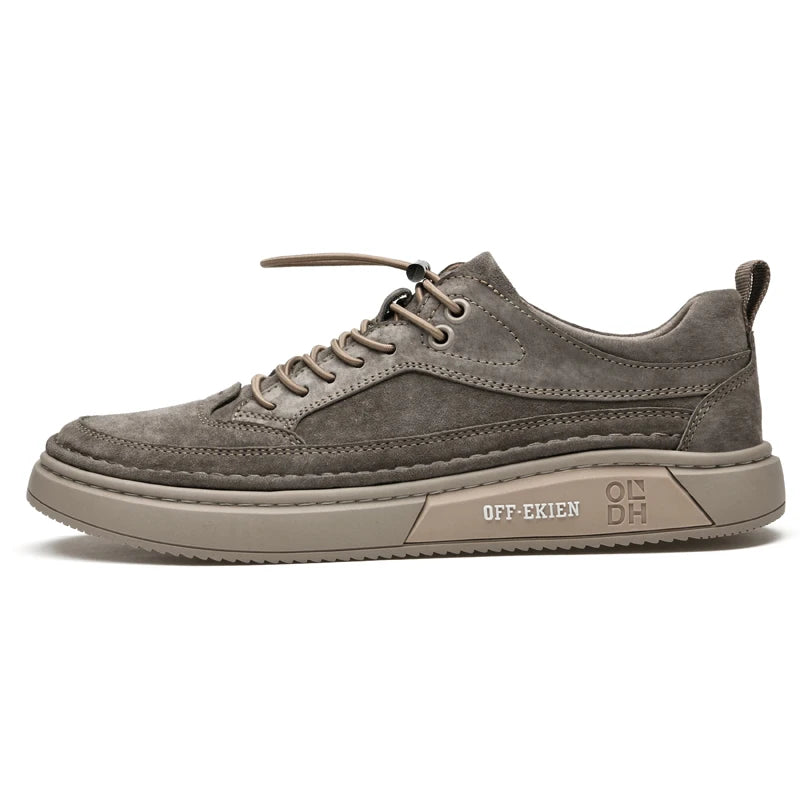 OFF Ekien Leather Shoe OFF Ekien Leather Shoe Blue Wolf Store