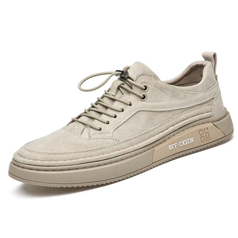 OFF Ekien Leather Shoe OFF Ekien Leather Shoe Blue Wolf Store