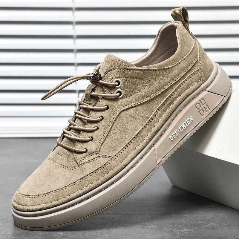 OFF Ekien Leather Shoe OFF Ekien Leather Shoe Blue Wolf Store
