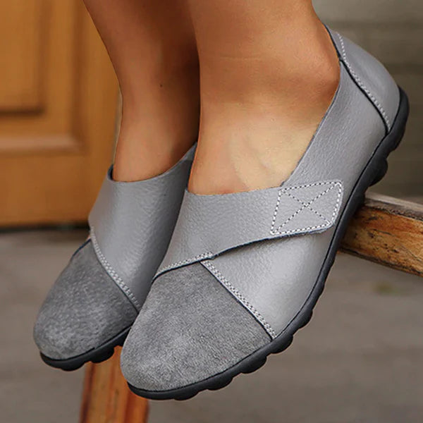 Olivia Premium Comfy Leather Loafers Olivia Premium Comfy Leather Loafers Blue Wolf Store Grey EU 35 / US 5 / UK 2