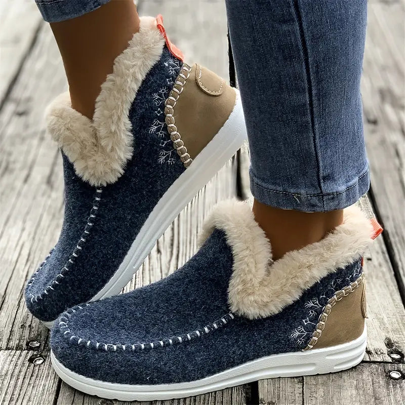 Otta Winter Plush Shoes Otta Winter Plush Shoes Blue Wolf Store
