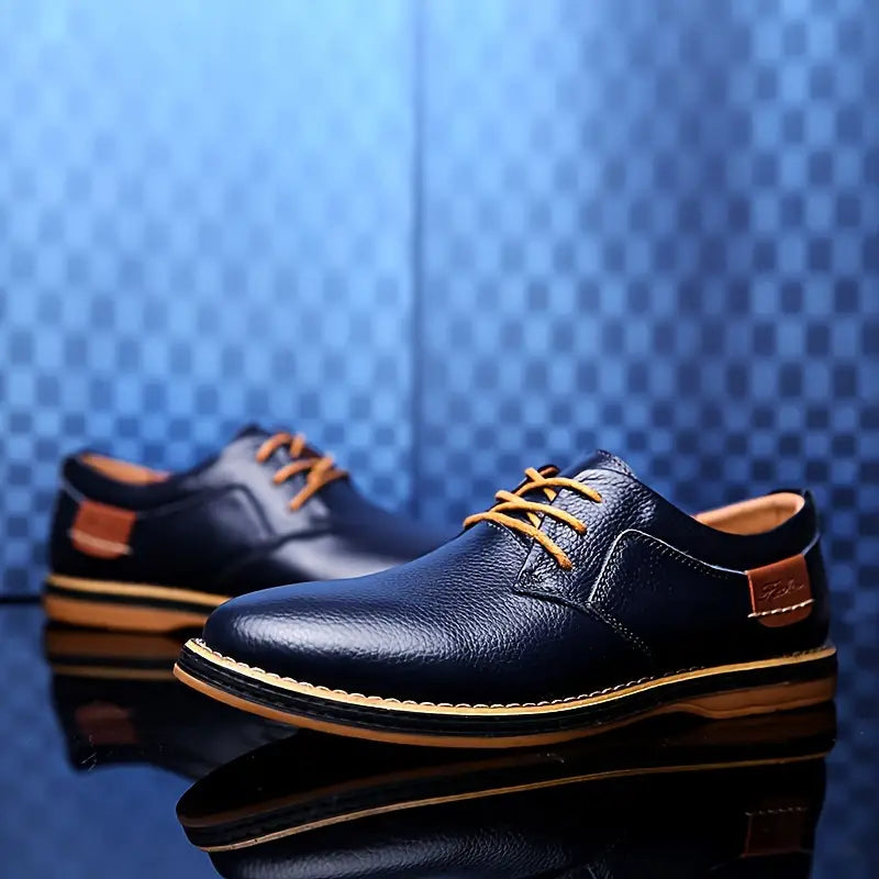 Oxford Lancaster Men's Leather Shoes Oxford Lancaster Men's Leather Shoes Blue Wolf Store