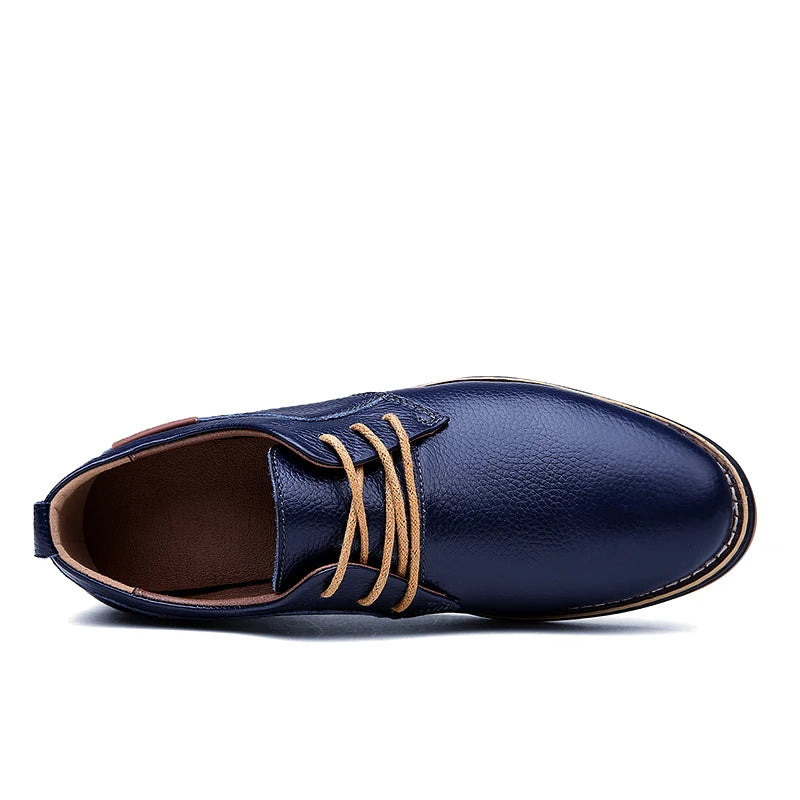 Oxford Lancaster Men's Leather Shoes Oxford Lancaster Men's Leather Shoes Blue Wolf Store