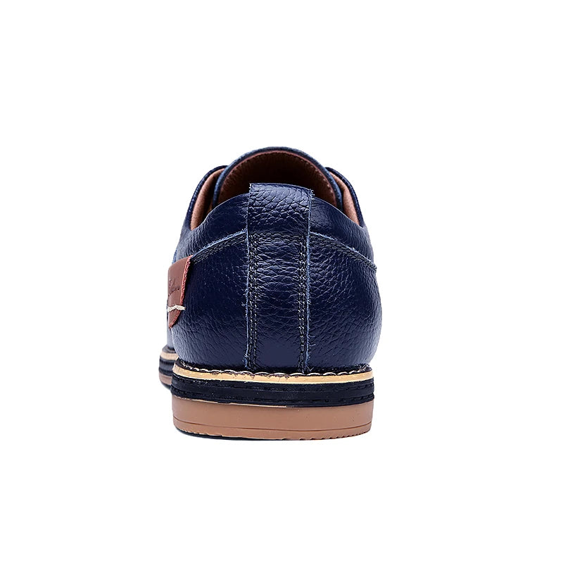 Oxford Lancaster Men's Leather Shoes Oxford Lancaster Men's Leather Shoes Blue Wolf Store