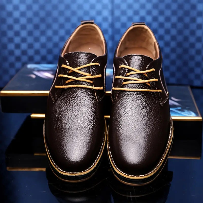 Oxford Lancaster Men's Leather Shoes Oxford Lancaster Men's Leather Shoes Blue Wolf Store