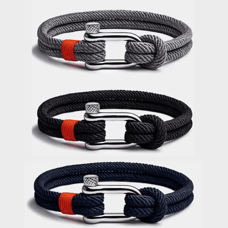 Pegatto Bracelet Pegatto Bracelet Blue Wolf Store 3-Pack –3 Colors 19 cm