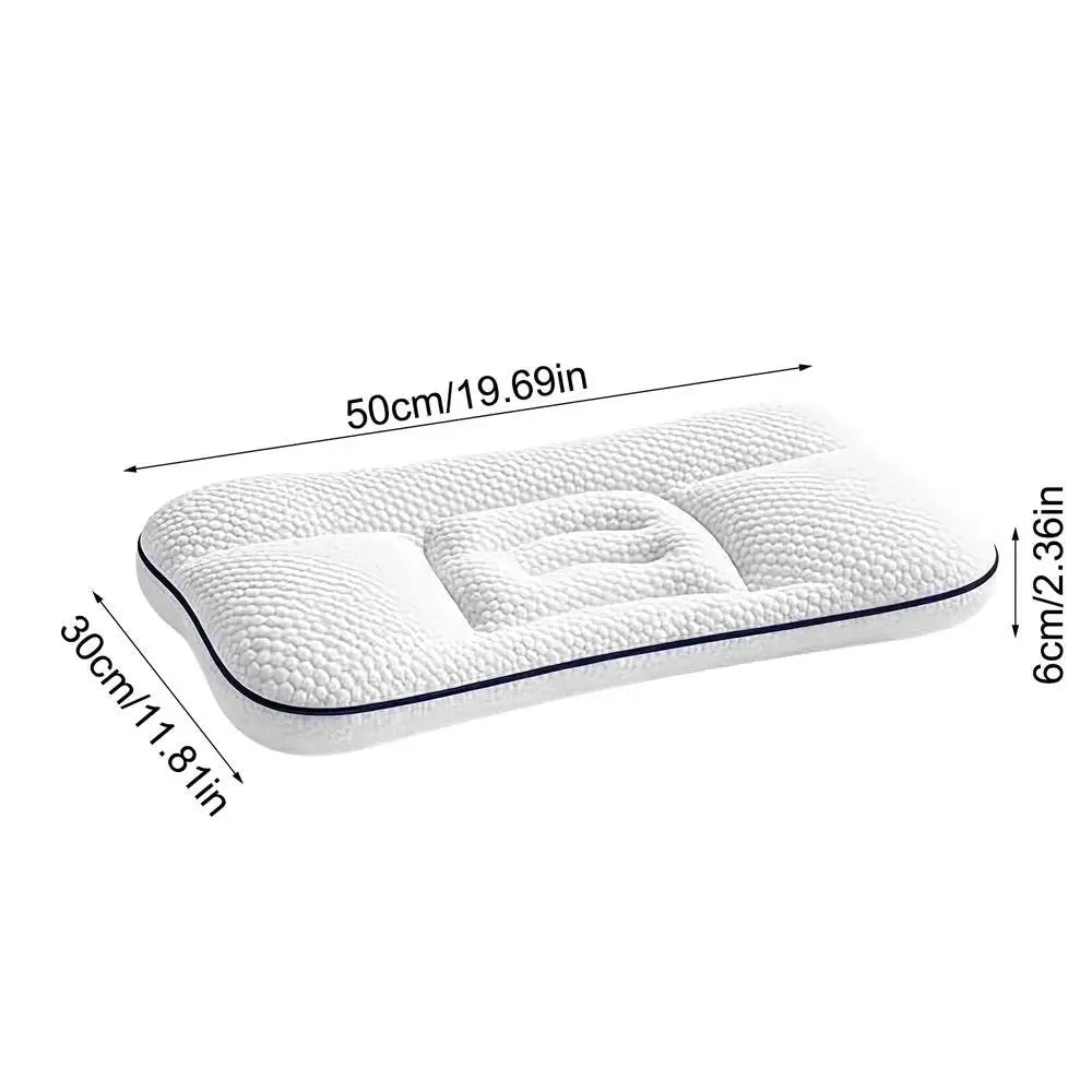 Pillows For Kids Shoulder Support Cervical Spine Correction Pillow For Boys Girls Homes Apartments Daycare Travel Road Trips Blue Wolf Store B China Mainland