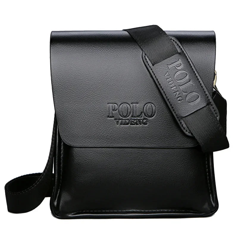 PoloStreet Leather Bag PoloStreet Leather Bag Blue Wolf Store Black
